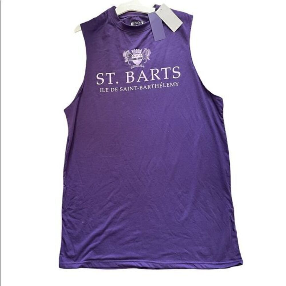 Isaac Morris St Barts Sleeveless Top Men Small